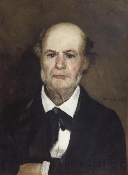 Pierre Renoir Portrait of the Artist's Father Spain oil painting art